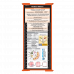 WhiteCoat Clipboard® Trifold - Orange Medical Edition